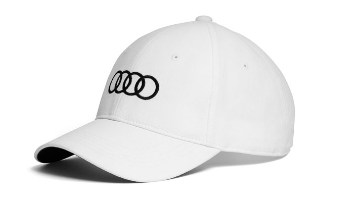 Unisex Baseball Cap White - Audi Merchandise