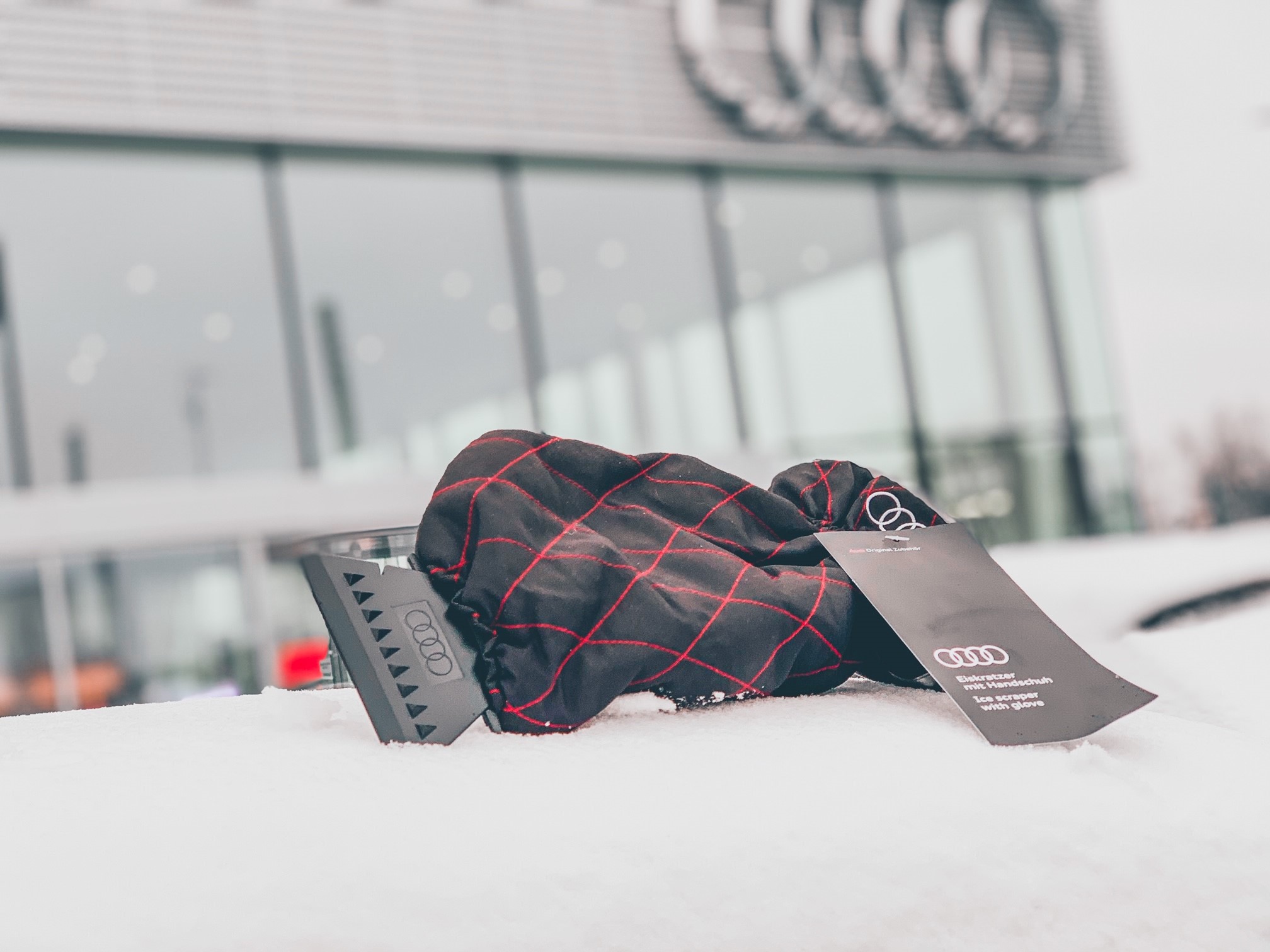 Audi Ice Scraper with Glove - Audi Merchandise